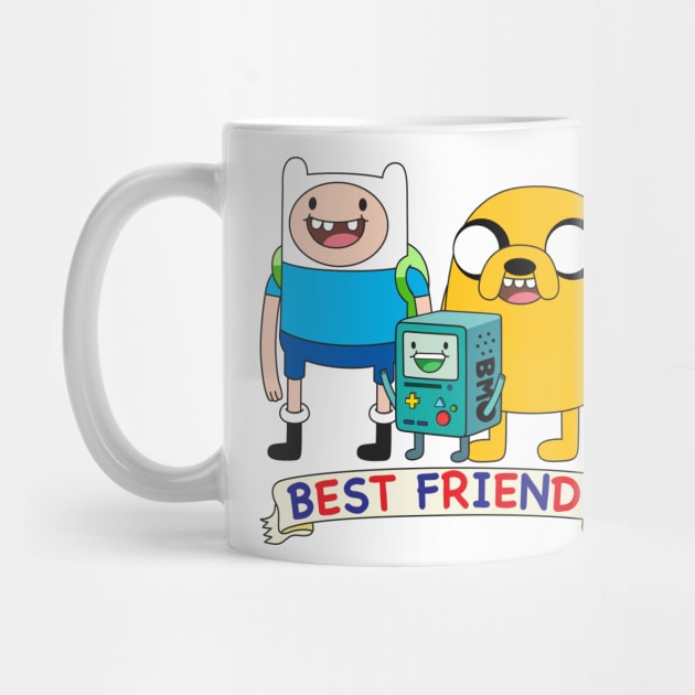 Finn Jake BMO Best Friends by Plushism